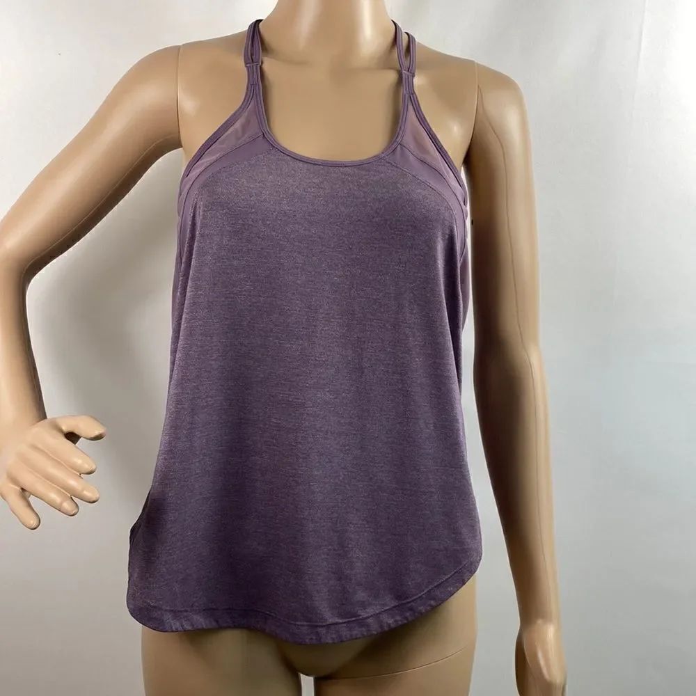 Lululemon Run Off-Route Tank Smoked Mulberry size 4